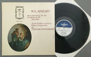 S987 Mozart 2 Flute Concertos Rampal Guschlbauer VSO Erato STU 70330 Stereo - Picture 1 of 3