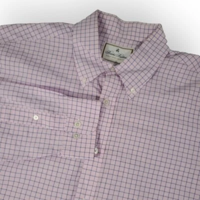 Brooks Brothers Luxury Shirt Collection Mens Large Made In USA Long Sleeve Shirt - Image 1 of 4