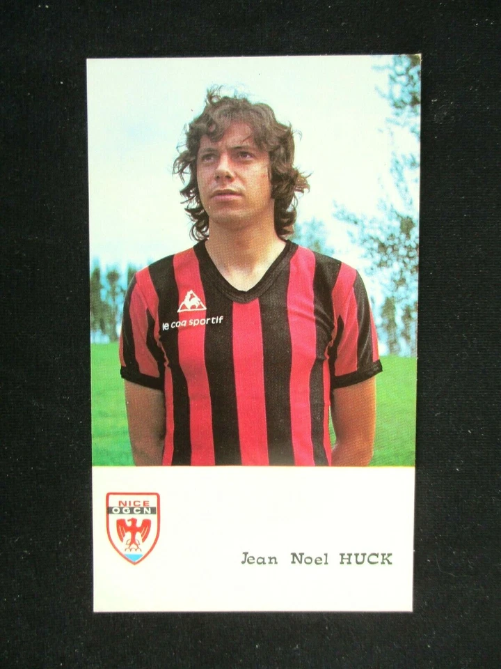 HUCK OGC NICE  saison 1975-1976 Carte photo football Card vintage  - Photo 1/1