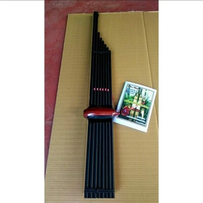 Khaen Black Bamboo Musical Isan Thai Mouth Organ Instrument Folk Traditional N9 - Image 1 of 4