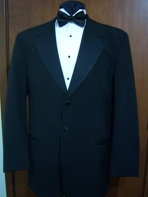 Tuxedo Jacket Lot of 10 Black Formal Coats Bulk choose your size - boy-men sizes - Image 1 of 4