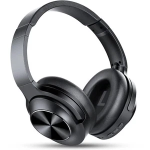 Active Noise Cancelling Headphones Over Ear Bluetooth Headphones Wireless Blu... - Picture 1 of 6