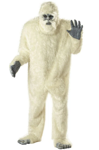 California Costumes 1082 Adult Abominable Snowman - White