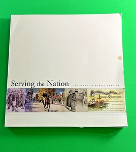 Serving the Nation 100 Years of Public Service Australia History Oversized RARE - Picture 1 of 13