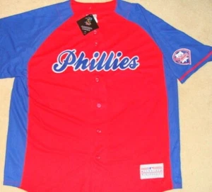 Roy Halladay new PHILADELPHIA PHILLIES Genuine Merchandise THROWBACK MLB jersey - Picture 1 of 3