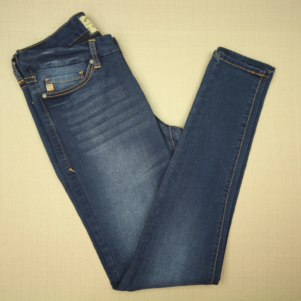 Dear John Skinny Jeans Women's Size 27 Low Rise Dark Wash Denim - Image 1 of 4