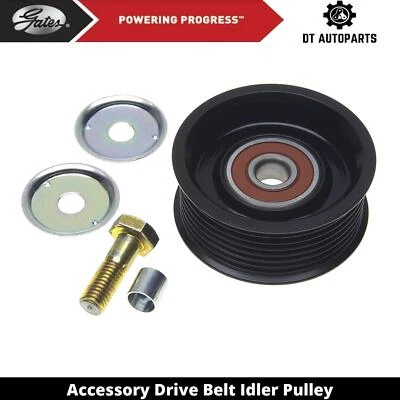 Para Infiniti Q50 2014-2015 3,7 L V6 Gas Accesorio Correa de transmisión Polea loca Puertas Foto 1 de 4