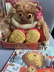 Hallmark BIGSBY Interactive Story Buddy Plush And Books 1 and 4 EUC - Picture 1 of 1
