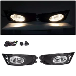 Par de luces antiniebla para conducir luces antiniebla + interruptor con bombillas ajustadas 2009 2010 2011 Honda Civic - Imagen 1 de 21