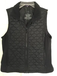 L.L. Chaleco Bean talla M acolchado polar negro para mujer - Imagen 1 de 3