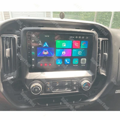 2+32G Android 13 Car Stereo Radio Carplay GPS WIFI +Cam For GMC Sierra 2014-2018 - Image 1 of 4