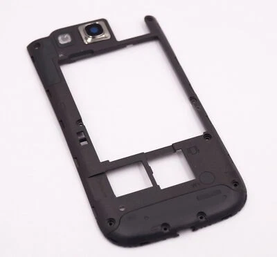Samsung GT-I9300 Galaxy S3 Rear Housing Back Cover Camera Lens Gray - Image 1 of 4