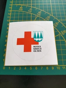 ADESIVO VINTAGE STICKER kleber Rotes Kreuz Olten - Imagen 1 de 1