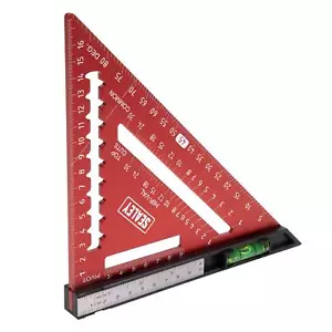 Sealey Rafter Roofing Speed Square Metric Speed Angle Finder Triangle Guide - Picture 1 of 8