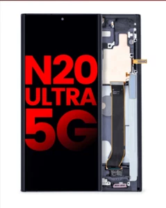 Assemblage OLED avec cadre compatible pour Samsung Galaxy Note 20 Ultra 5G - Photo 1 sur 1
