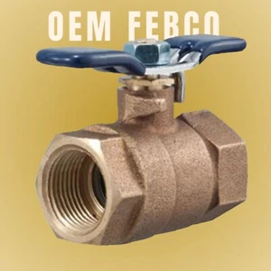 Febco 765-1 1" Ball Valve Non Tapped Full Port - T Handle - PVB OEM 765 Series - Picture 1 of 8