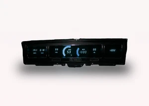 1968 Chevy Impala Caprice Digital Dash Panel Cluster GaugesBLUE LEDs - Picture 1 of 1