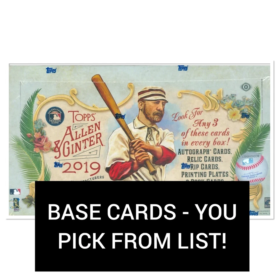 2019 Topps Allen & Ginter - Base Cards - You Pick From List! - Image 1 of 1