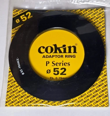 Genuine Cokin P Series 52mm Adapter Ring P452 Made in France Thread to P System - Image 1 of 4