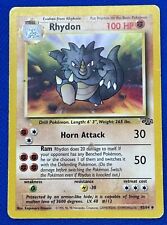 Pokémon Card - RHYDON  - 45/64 - Base Set 2  - Uncommon  !!!