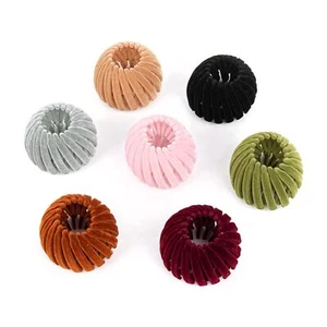 7 Pcs Bird Nest Magic Hair Clip Expandable Ponytail Holder Hair Accessories - Picture 1 of 7