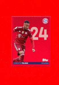 BAYERN MUNCHEN 2021-2022 Topps -Figurine-stickers n. 55 - TOLISSO - Picture 1 of 3
