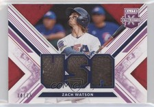 2019 Elite Extra Edition USA National Team Materials Purple /25 Zach Watson