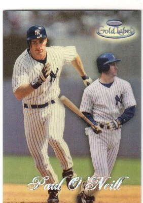 1998 Topps Gold Label Class 2 Black Label #33 Paul O'Neill 041-N - Image 1 of 2