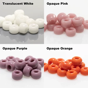 Czech Glass Crow Beads Pony Beads 9x6mm 30pcs 10201 - Picture 1 of 11