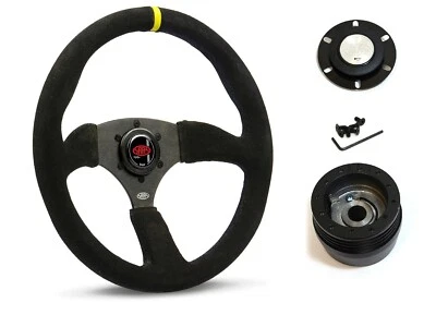 SAAS Steering Wheel SWMS2 & boss for Mitsubishi Lancer Galant 1989-1992 - image 1 of 4