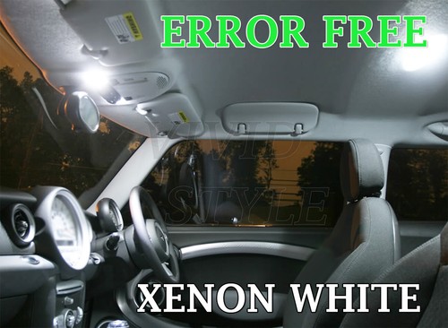 FOR MINI COOPER R50 R53 2003-2006 XENON WHITE FULL INTERIOR LED LIGHT ...