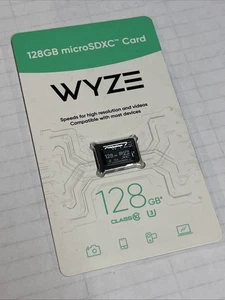 NEW WYZE 128gb microSDXC Card Class 10 - WYZEMSD128C10 - Photo 1 sur 1