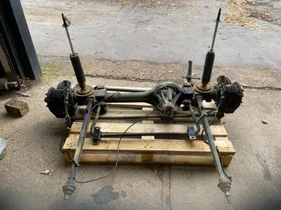 LAND ROVER DEFENDER 90 110 130 FRONT AXLE 2.2 2.4 TDCI PUMA DIFF  COMPLETE ABS - Image 1 of 3