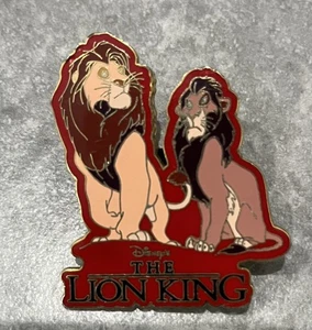 Disney Der König der Löwen Mufasa und Scar WDW Darsteller exklusiver Trading Pin KG JD - Bild 1 von 2