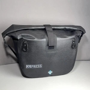 Borsa Messenger grande impermeabile nera Ortlieb X-Press Made in Germany - Foto 1 di 24