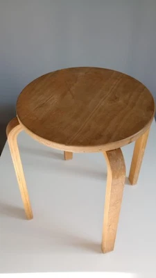 IKEA Birch Bent Plywood FROSTA Stackable Stool - Image 1 of 4