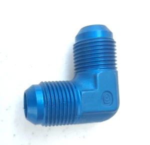GOODRIDGE 90 DEG MALE ELBOW AN-12 FLARE X 12 FLARE PT# AN 821-12D - Picture 1 of 1