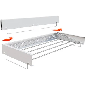 Laundry Drying Rack Collapsible, Wall Mounted, Clothes Drying Rack Retractable - Picture 1 of 20