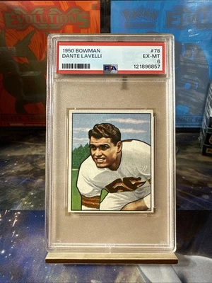 Bowman 1950 - Dante Lavelli #78 (RC) Foto 1 de 2
