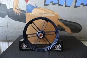 G0110.02A8AYCR NEW OEM 2003-2010 BUELL XB1125R/CR FRONT WHEEL DIAMOND BLUE - Picture 1 of 13