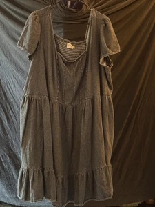 terra and sky 4x Jean Dress Top - Picture 1 of 1