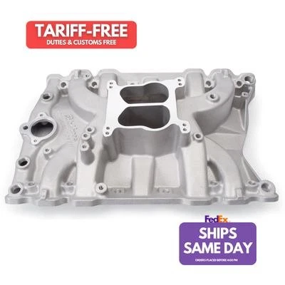 Edelbrock EDE2151 Dual Plane Aluminum Intake Manifold fits Oldsmobile V8  - Image 1 of 4