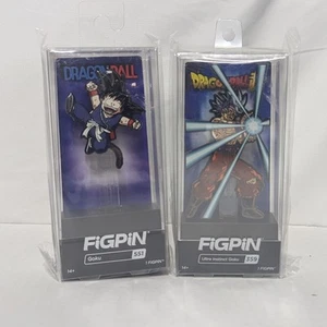 Lote 2 Dragon Ball FigPin Goku #551 y #359 Ultra Instinct Goku - Imagen 1 de 2