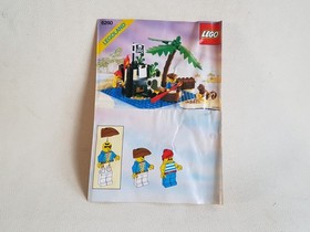 LEGO instructions leaflet for 6260 Shipwreck Island Pirates 1989 6260-1