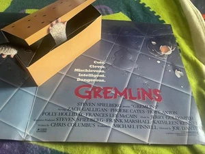 Steven Spielberg Gremlins Promo 3D Ad Pop Up Mailer Warner Bros 1984 Joe Dante - Bild 1 von 7