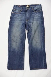 Lucky Brand Herren 34x27,5 Ashbury 181 Jeans Blue Wash Denim Straight Leg Hose - Bild 1 von 14