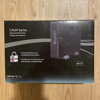 NEW Cavalry External Hard Drive Enclosure USB 2.0 Password Protect Security - Image 1 of 3
