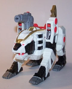 Imaginext Might Morphin Power Rangers White Ranger Tiger Zord - Imagen 1 de 8
