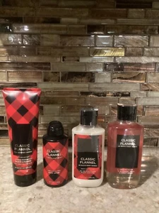 Bath & Body Works CLASSIC FLANNEL Mens CREAM, SPRAY, 3 in 1 WASH & LOTION - Picture 1 of 2