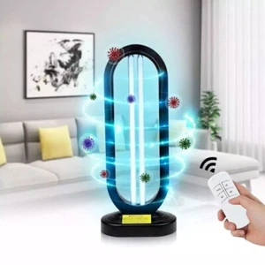 UVC UV Light Ozone Sterilize Germicidal Lamp Disinfection Remote Control Office - Picture 1 of 18